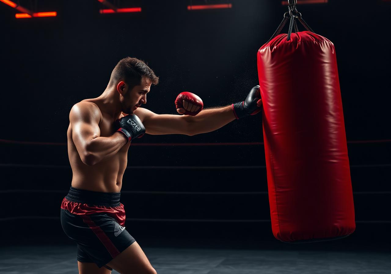 MMA Kickboxing Training